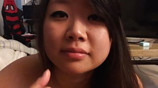 Singaporean exchange student blowjob  (part 3)